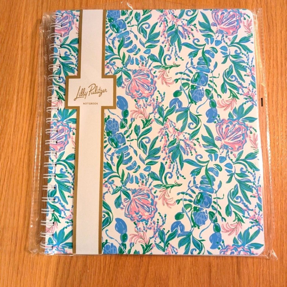 New Lilly Pulitzer Large Notebook
